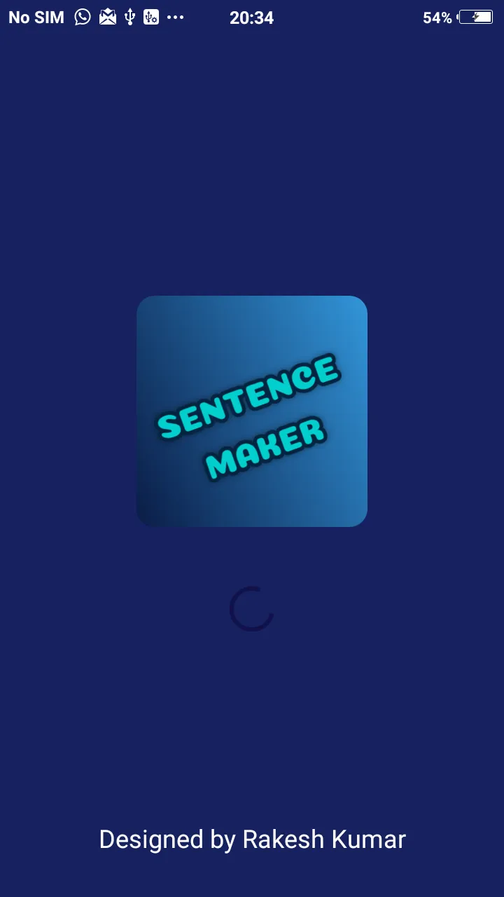 Sentence Maker | Indus Appstore | Screenshot