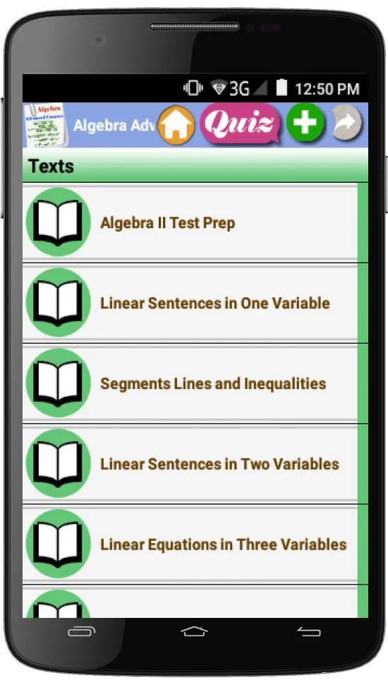 Algebra Advanced  Courses | Indus Appstore | Screenshot