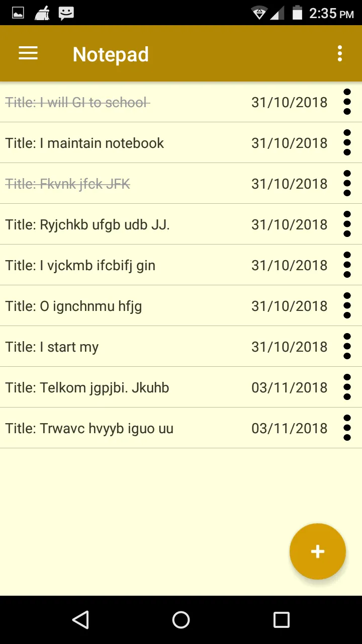 Notepad Lite - Simple Notebook | Indus Appstore | Screenshot