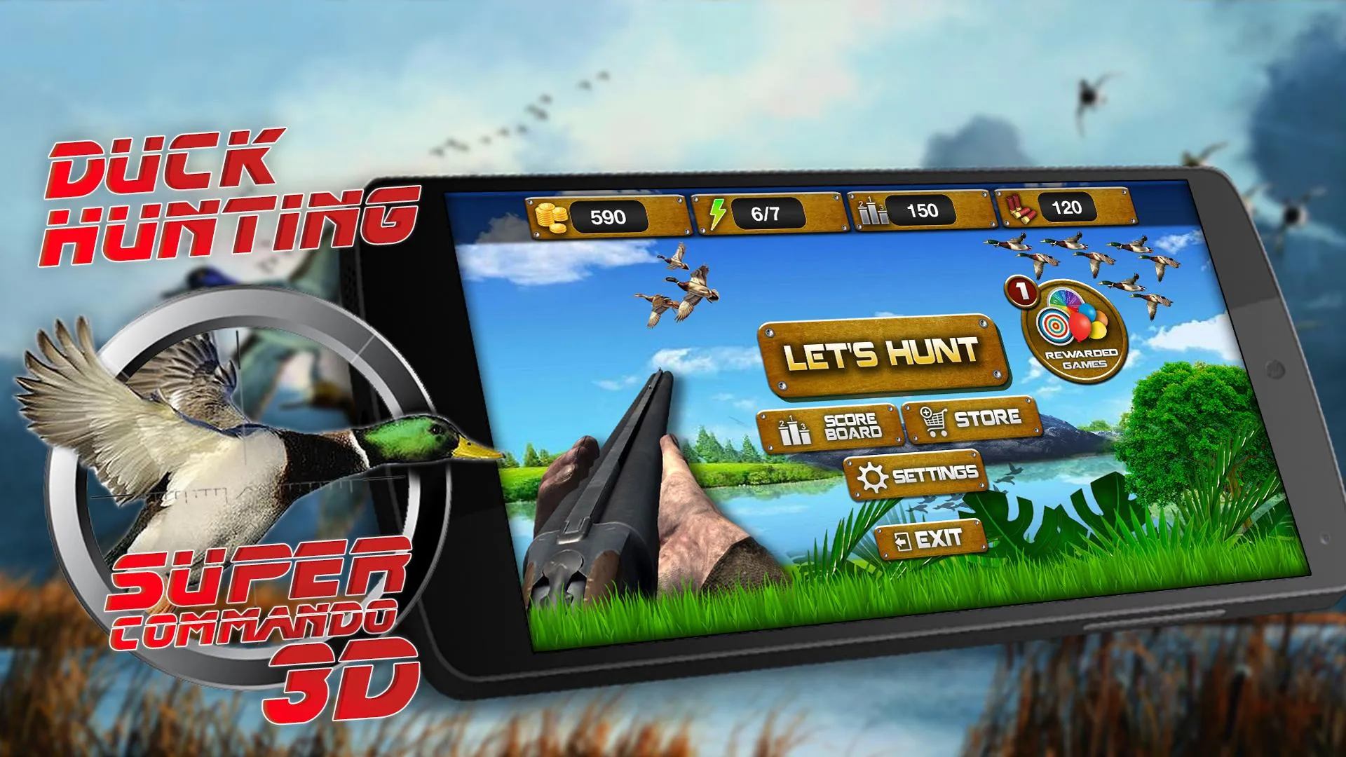 Duck Hunting 3D: Classic Hunt | Indus Appstore | Screenshot