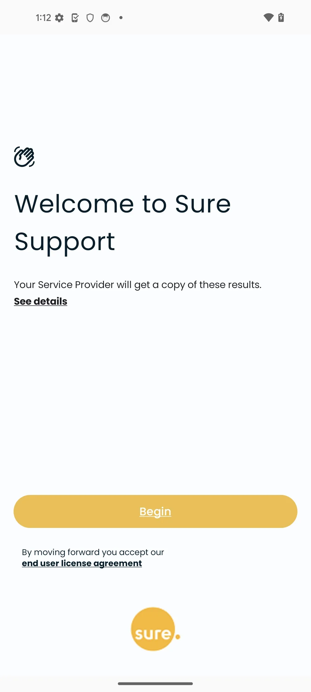 Sure Support | Indus Appstore | Screenshot