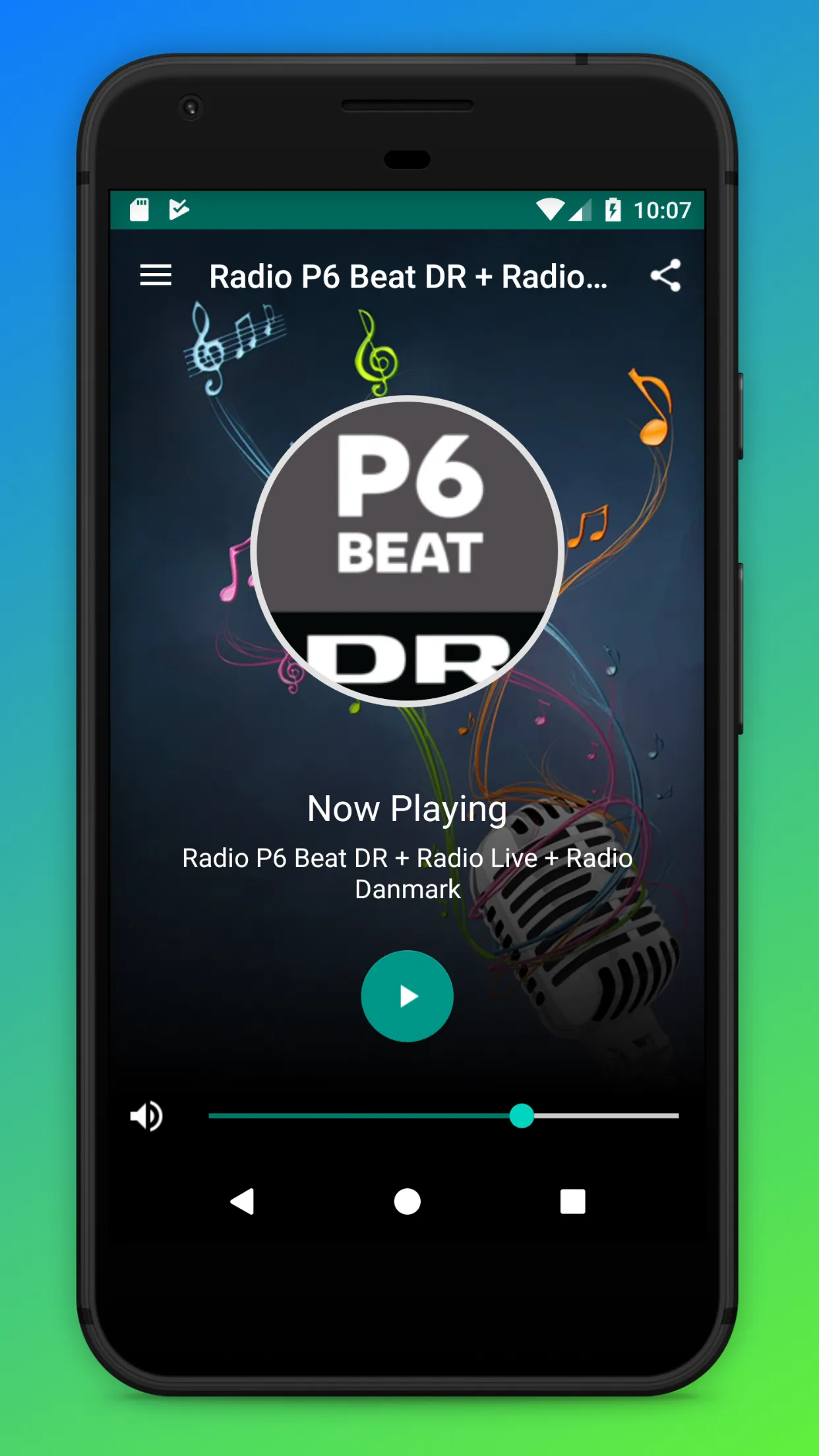 Radio P6 Beat DR App DK Online | Indus Appstore | Screenshot