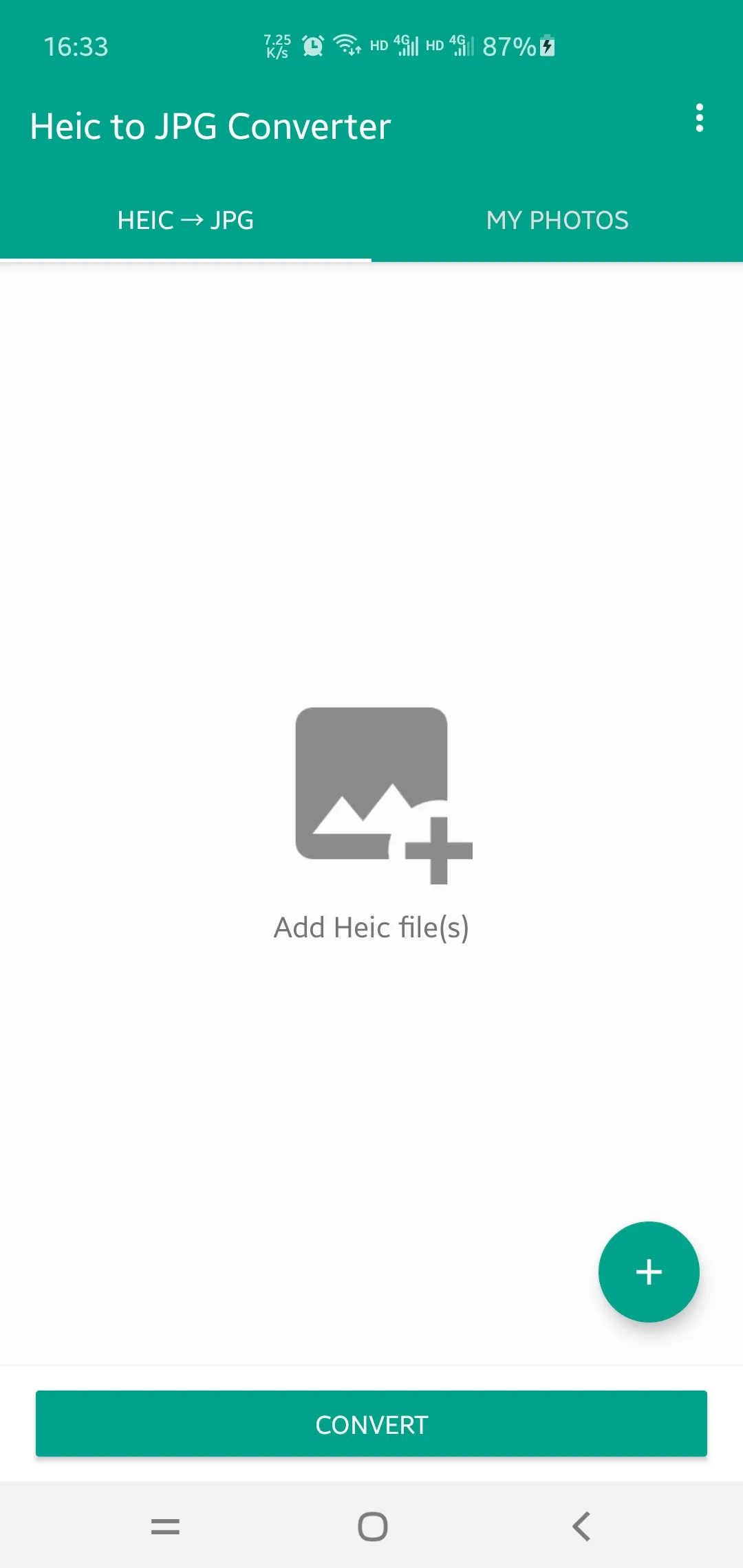 Heic to JPG/PNG/WEBP Converter | Indus Appstore | Screenshot