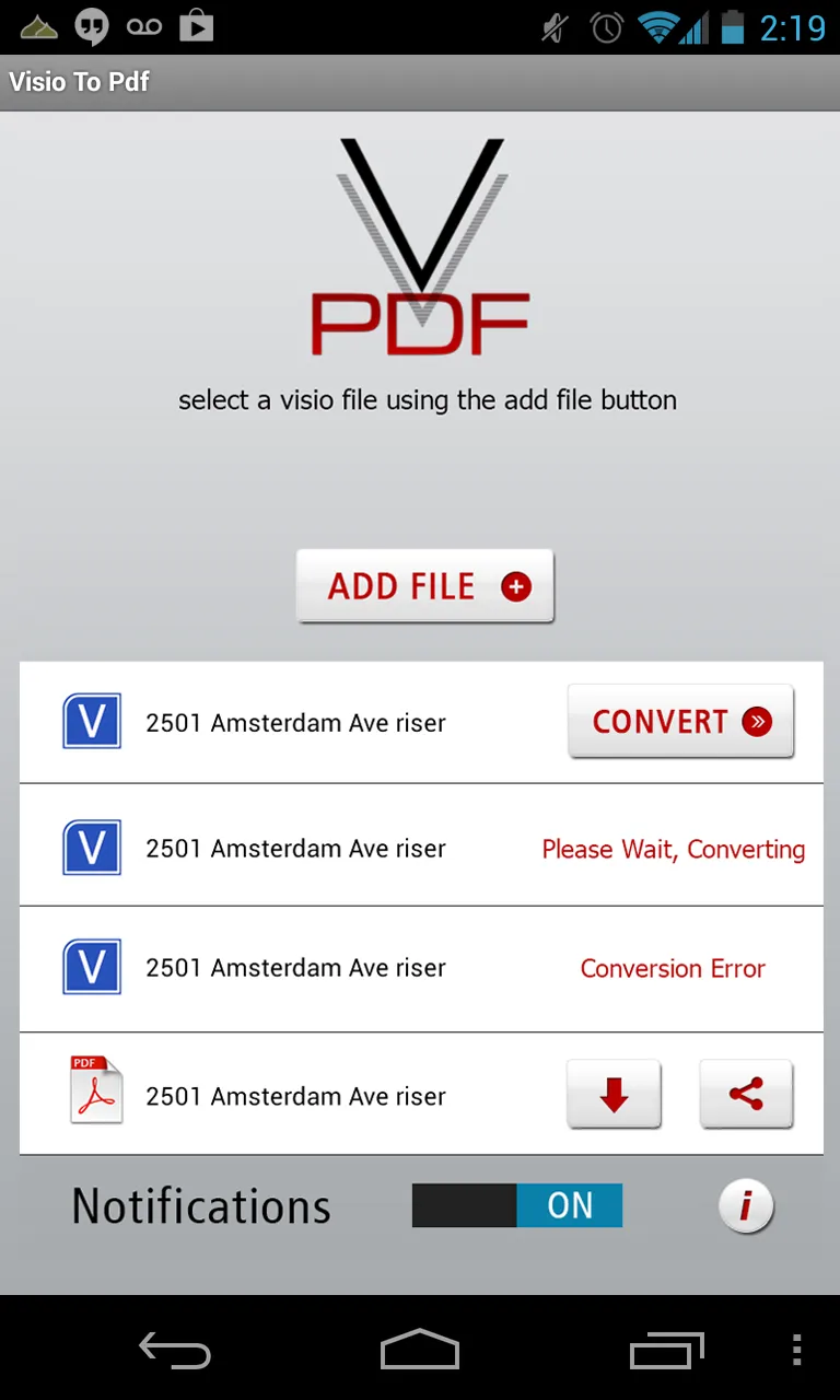 Visio To PDF | Indus Appstore | Screenshot