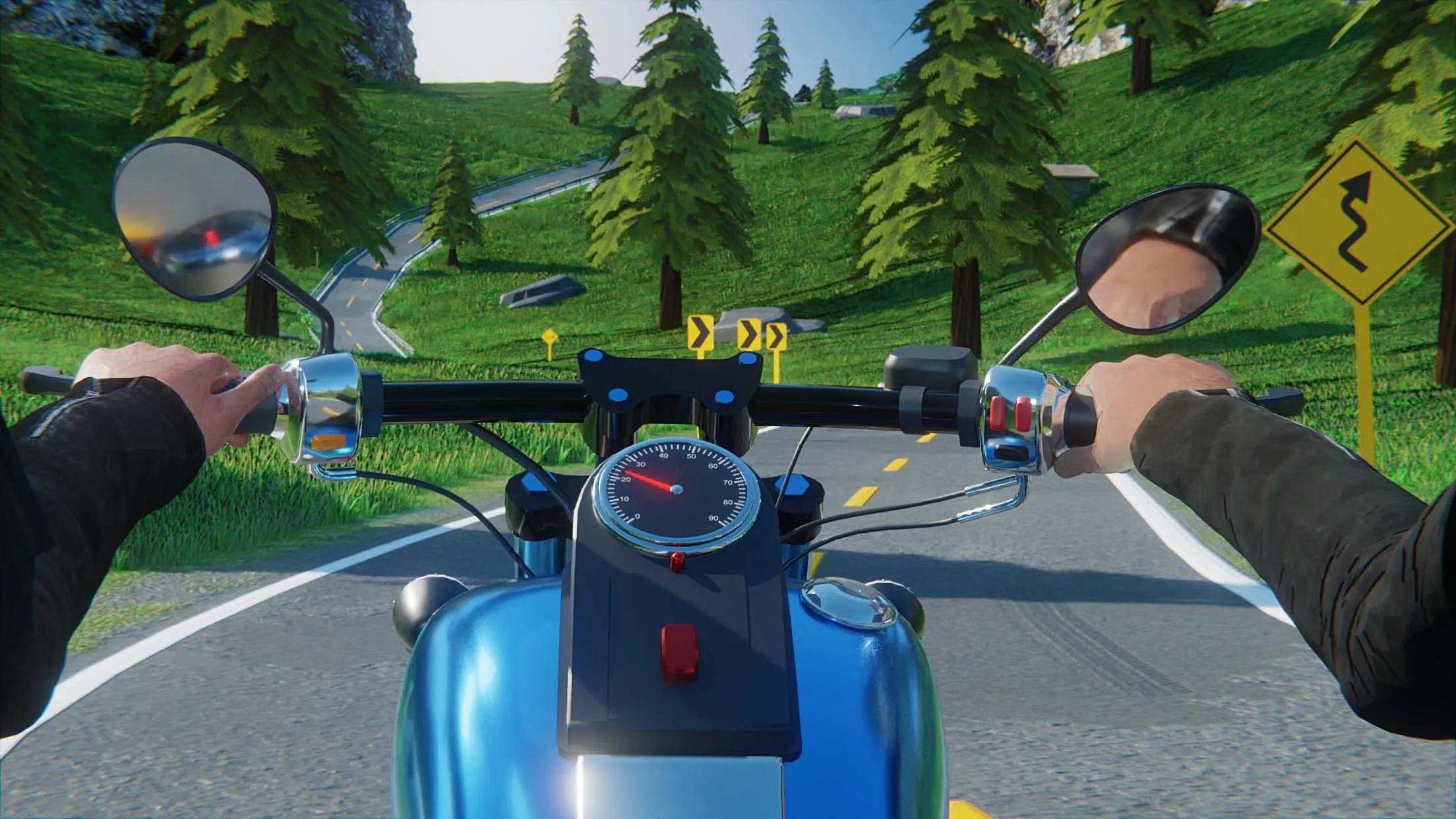 Motorcycle Long Road Trip Game | Indus Appstore | Screenshot