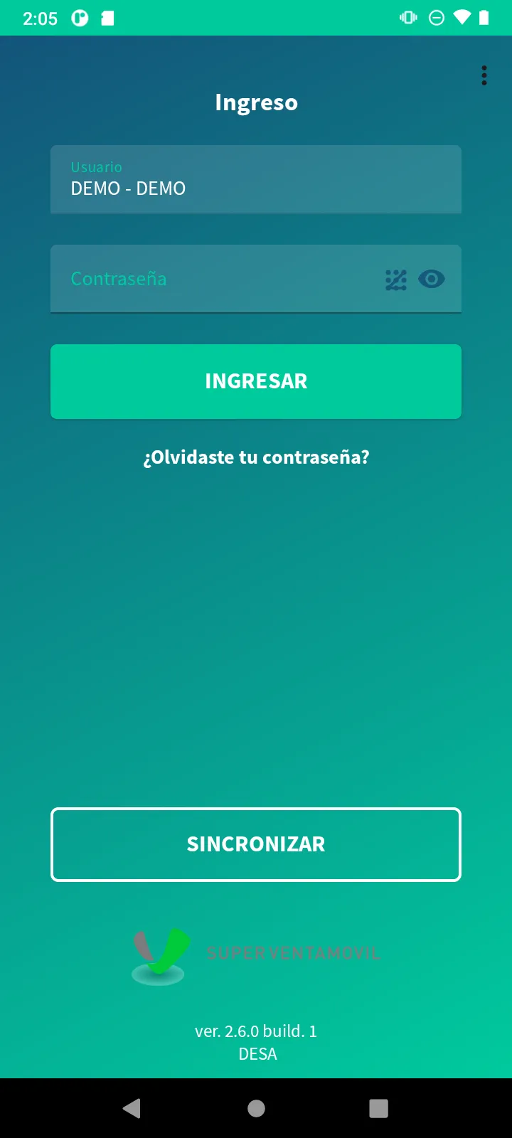 SuperventaMóvil: toma pedidos | Indus Appstore | Screenshot