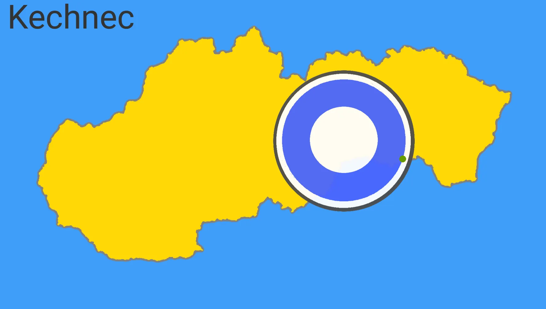 Blind Map Slovakia | Indus Appstore | Screenshot