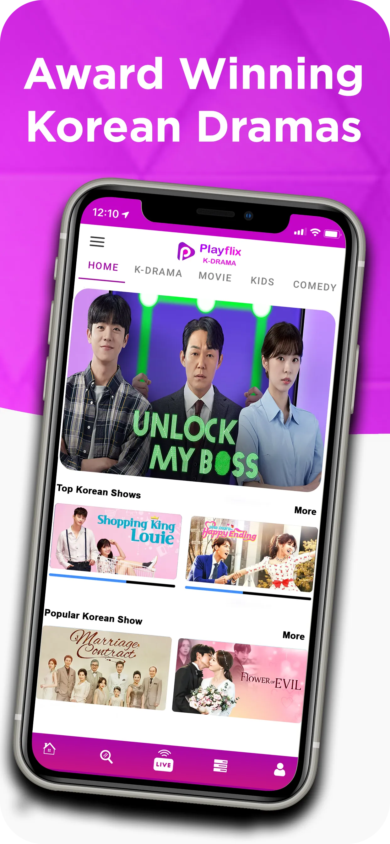 PlayFlix: K-Drama | Indus Appstore | Screenshot