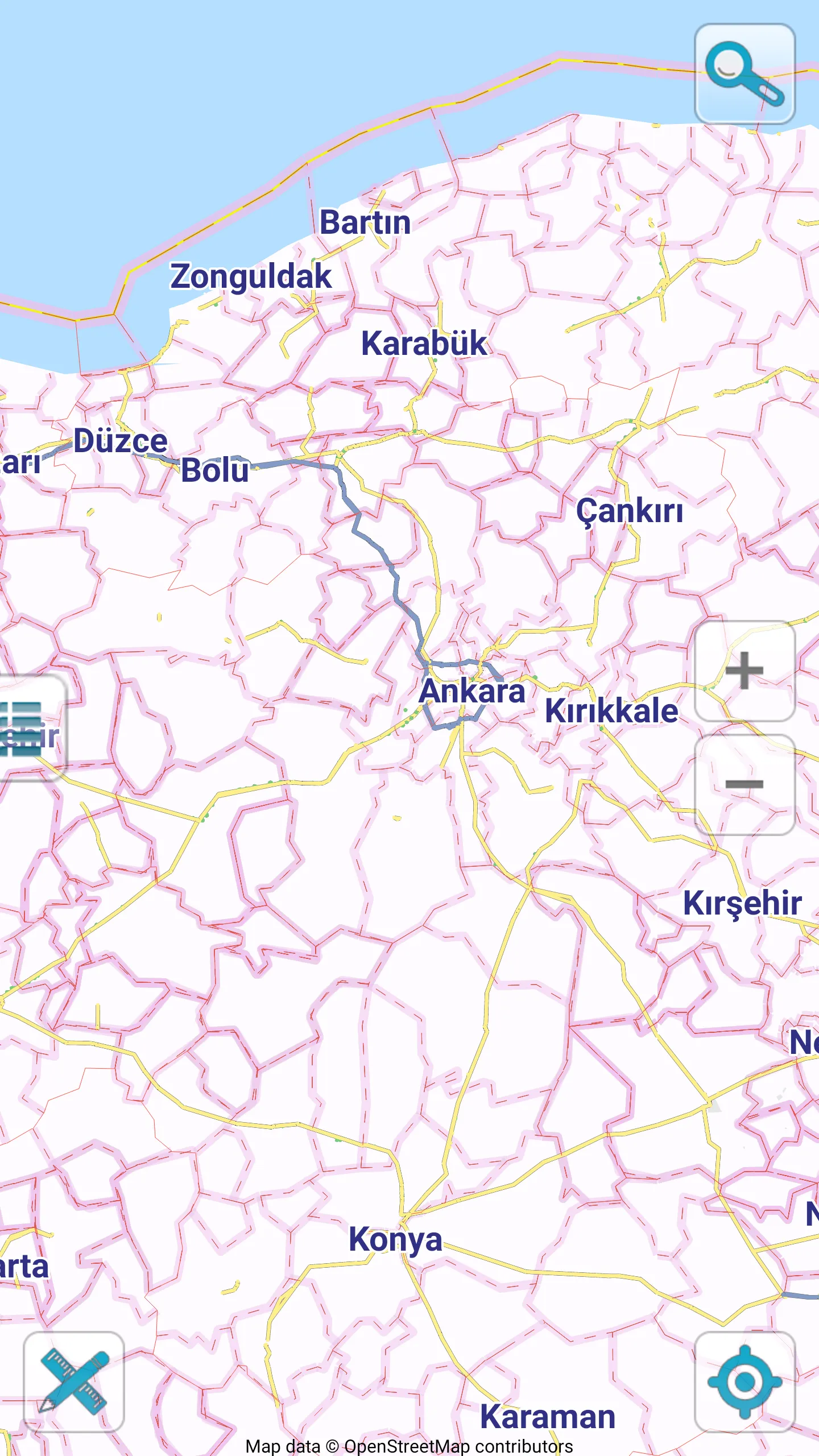 Map of Turkey offline | Indus Appstore | Screenshot