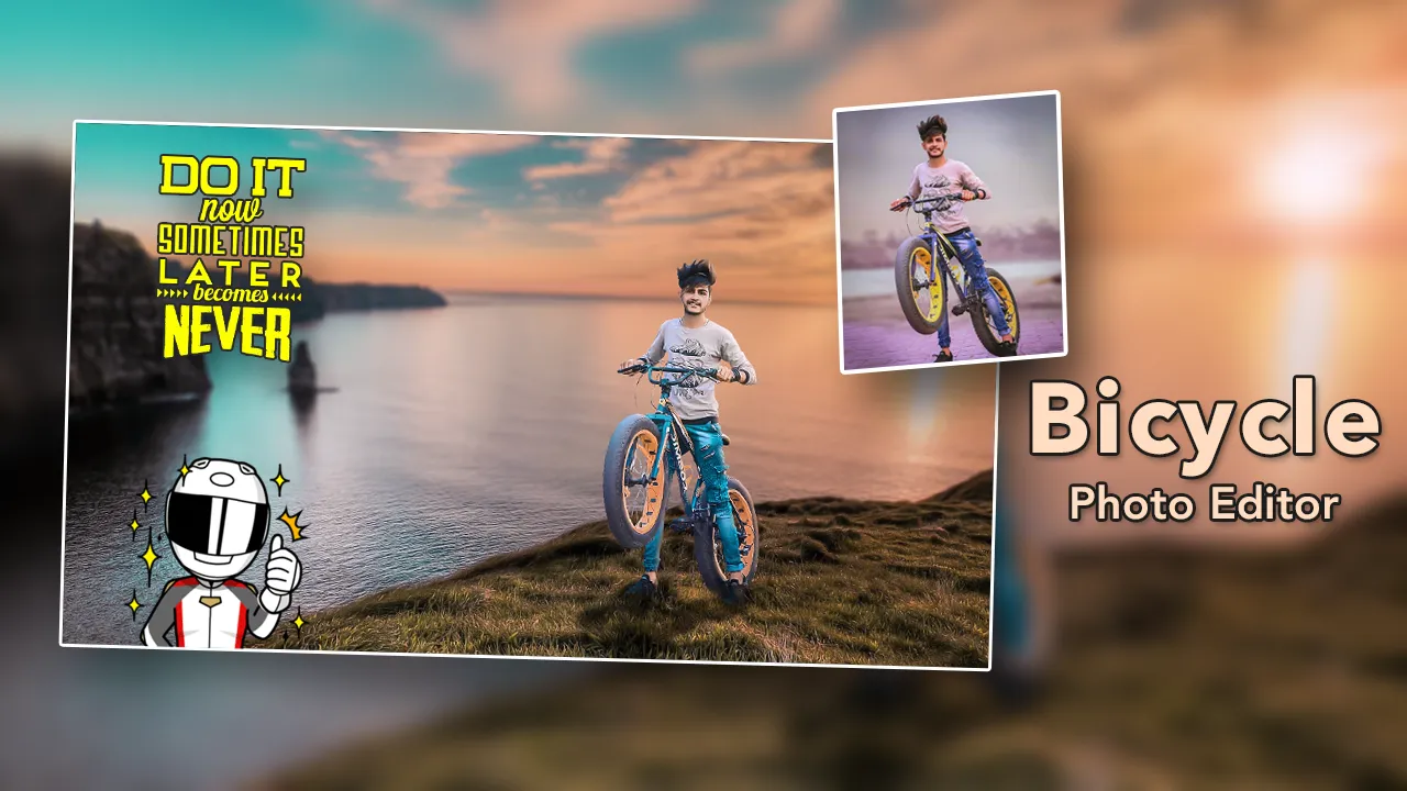 Bicycle Photo Editor | Indus Appstore | Screenshot