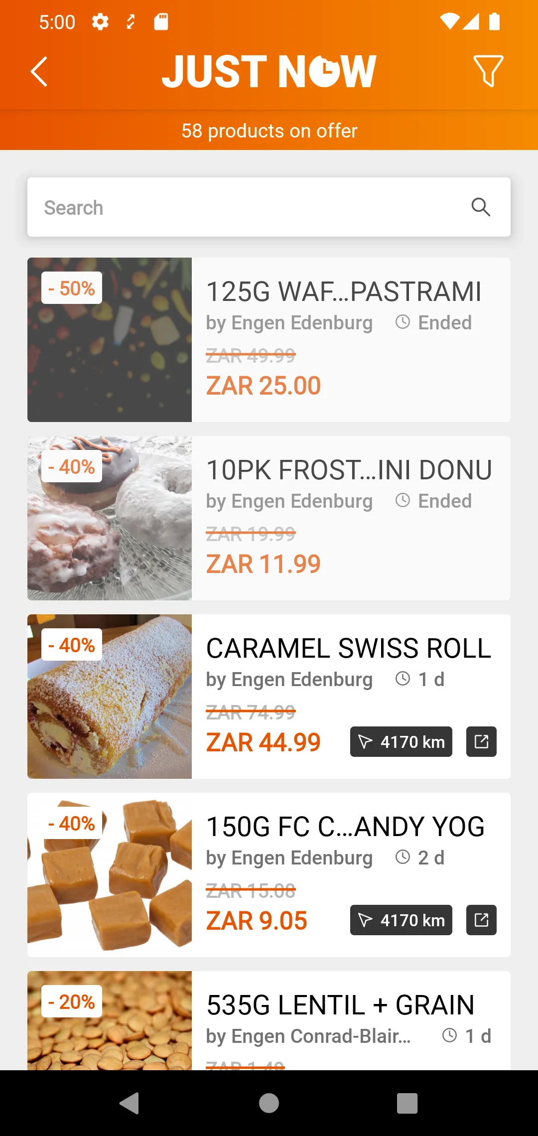 JustNow Food | Indus Appstore | Screenshot