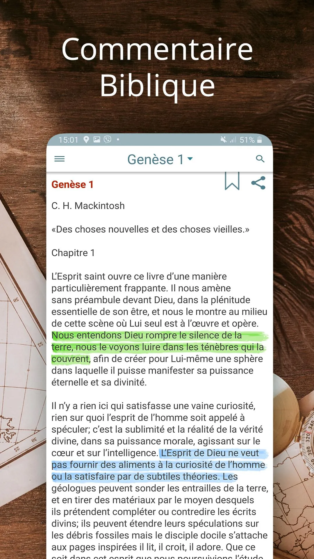 La Bible. Commentaires | Indus Appstore | Screenshot