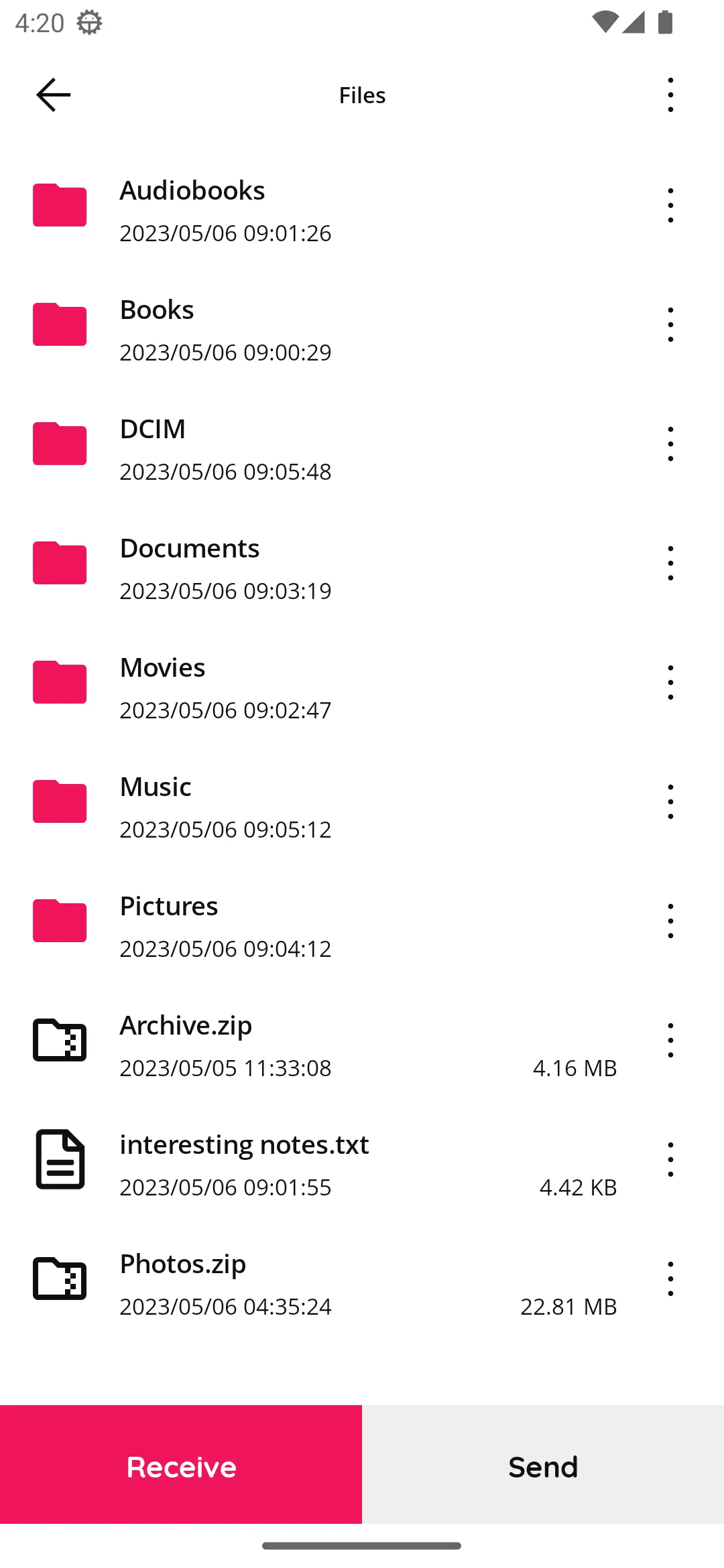 File Transfer App | Indus Appstore | Screenshot