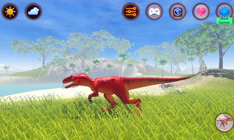 Talking Allosaurus | Indus Appstore | Screenshot