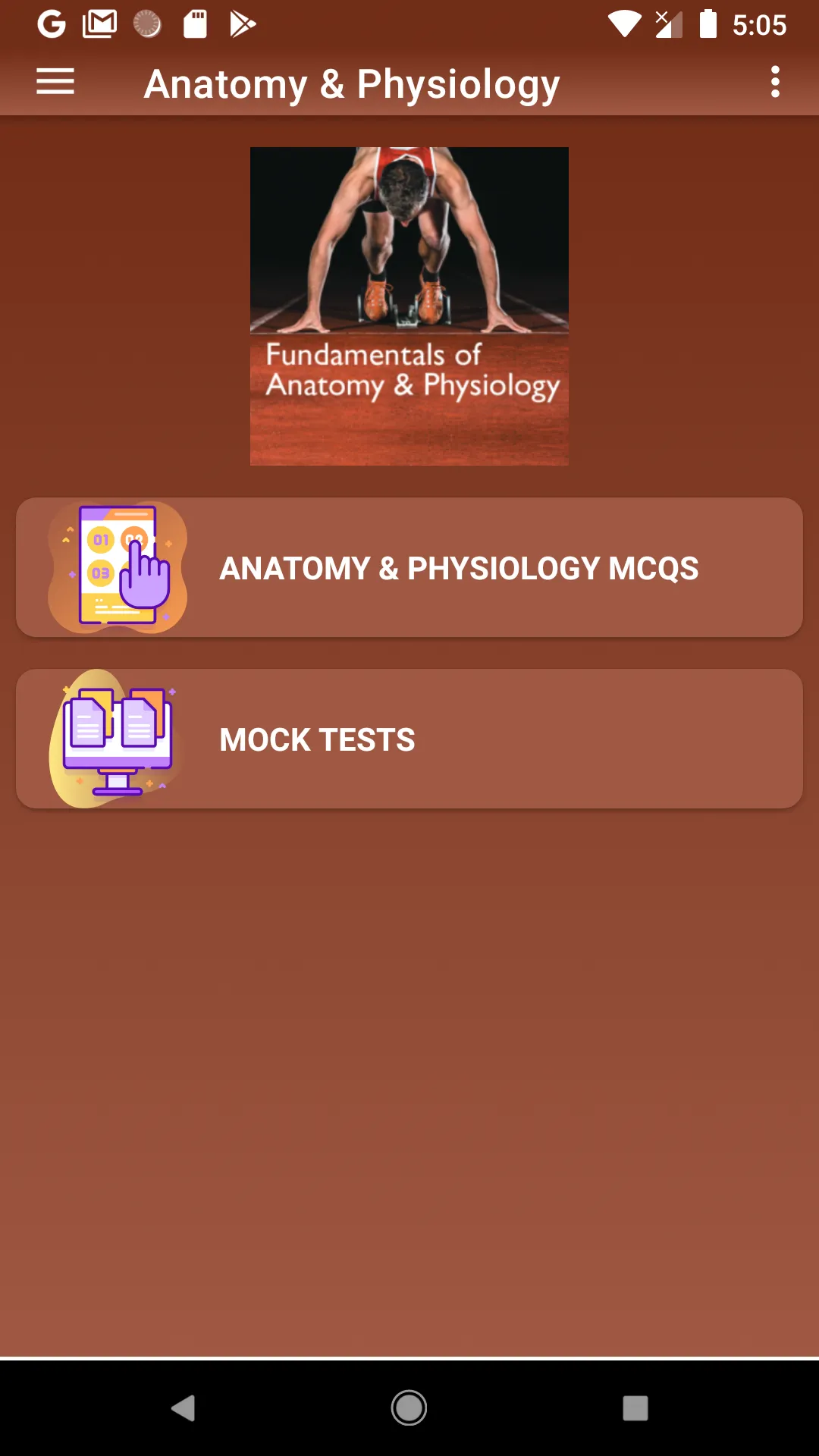 Anatomy Physiology Test Prep | Indus Appstore | Screenshot