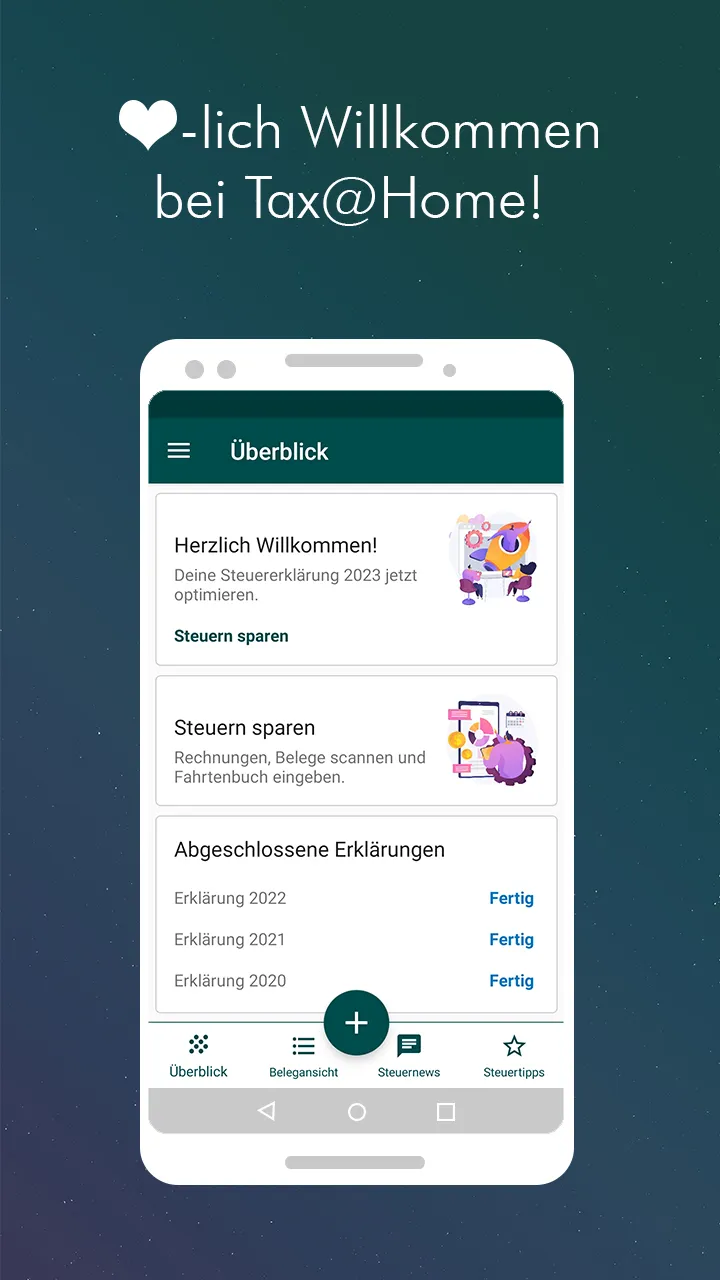 Tax@Home: Steuererklärung | Indus Appstore | Screenshot