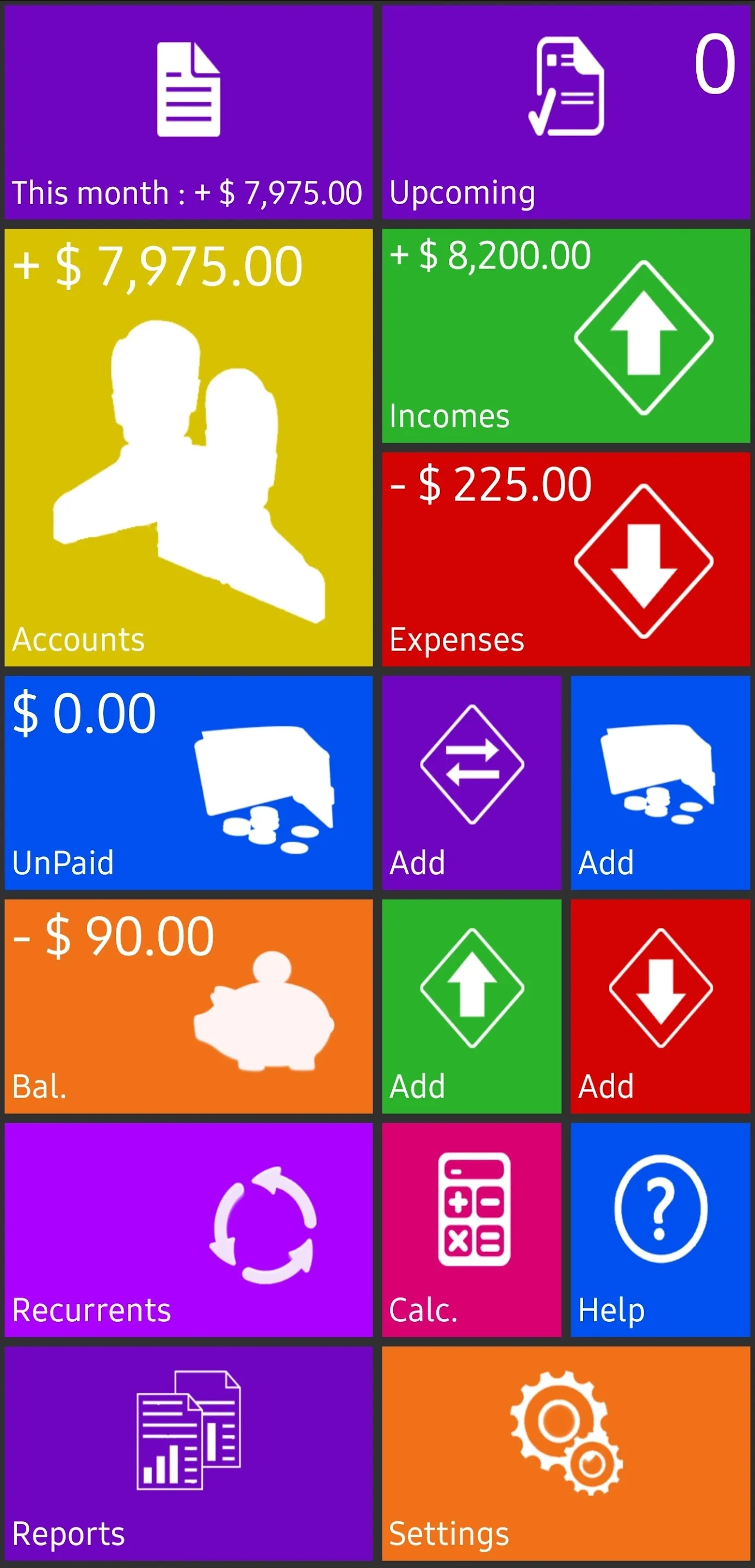 Home Budget Manager Sync | Indus Appstore | Screenshot