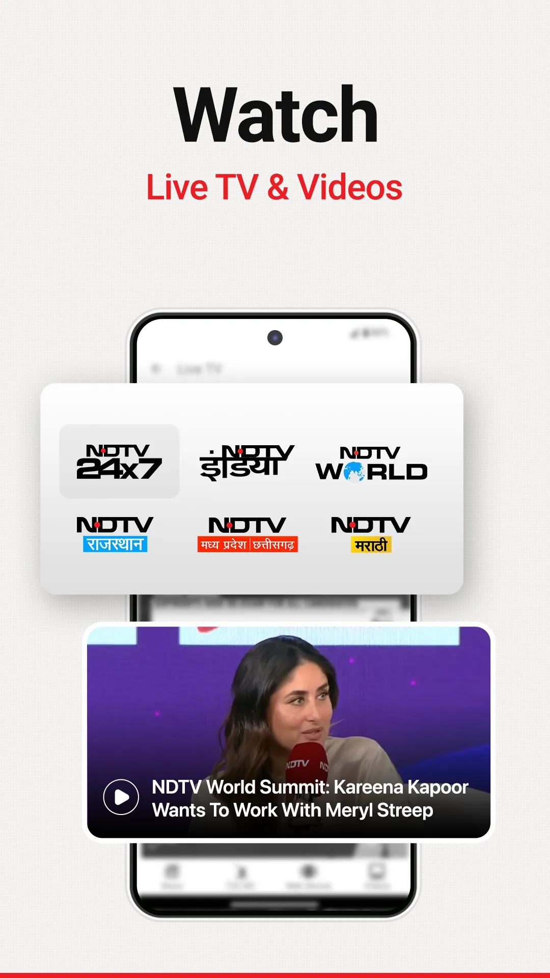 NDTV : Daily News & Updates | Indus Appstore | Screenshot