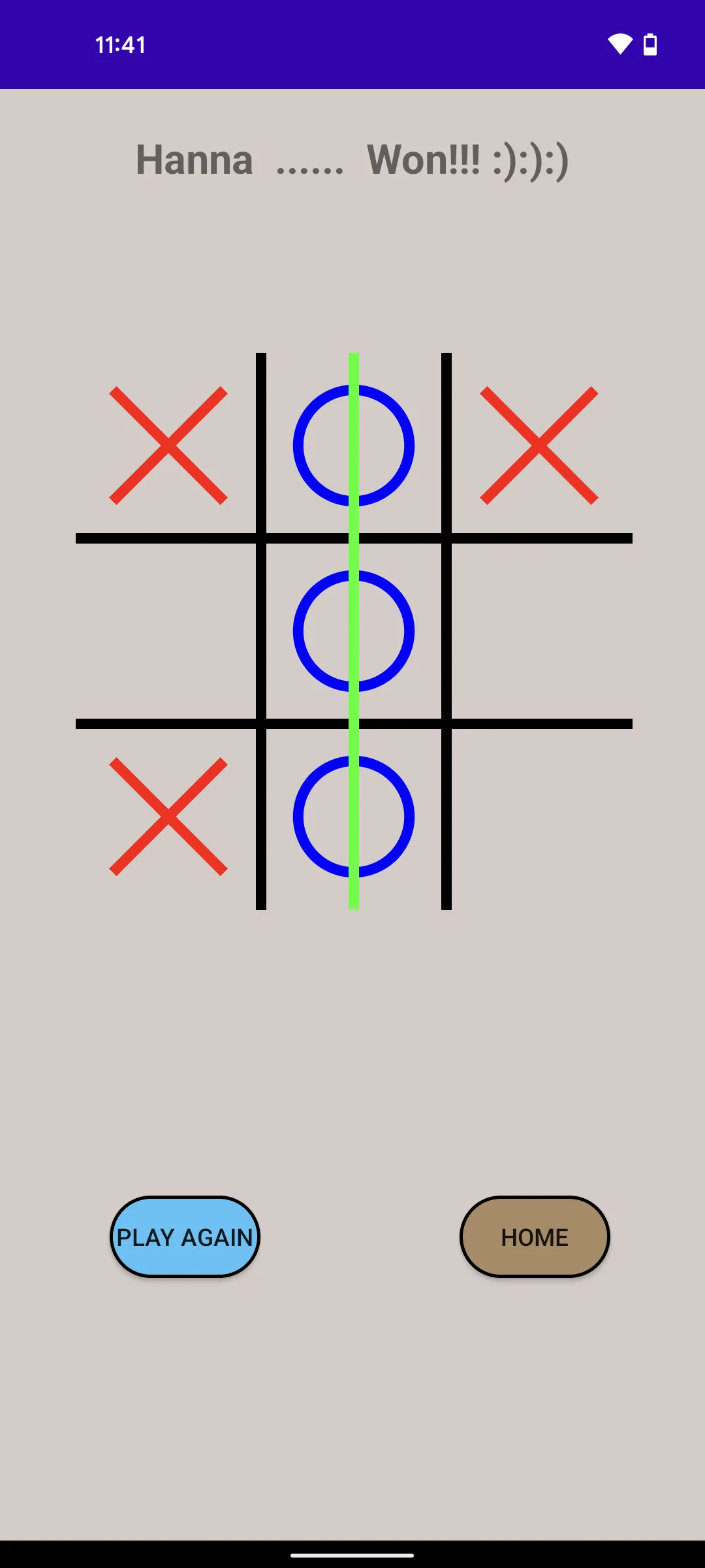 Noughts and Crosses | Indus Appstore | Screenshot