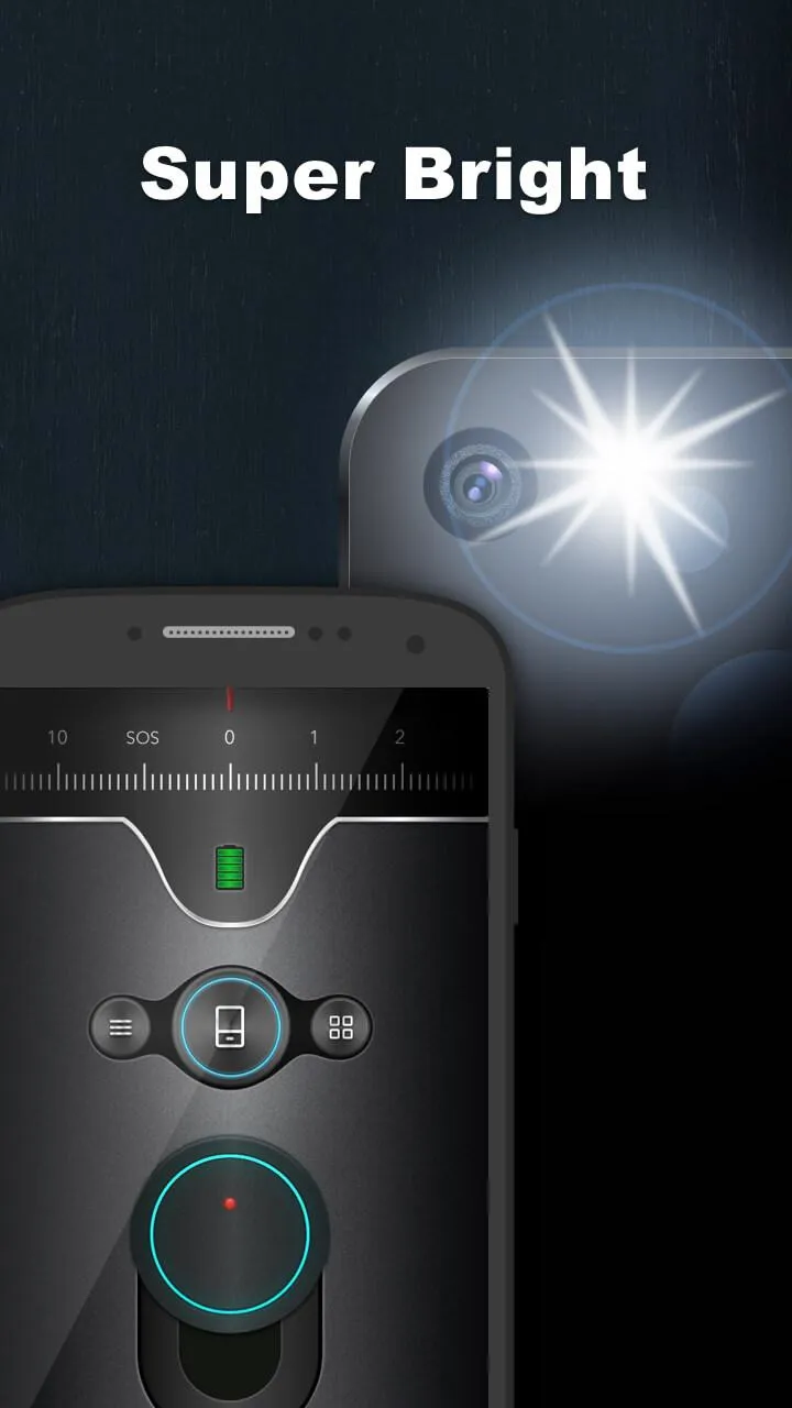 Bright Flashlight + LED | Indus Appstore | Screenshot