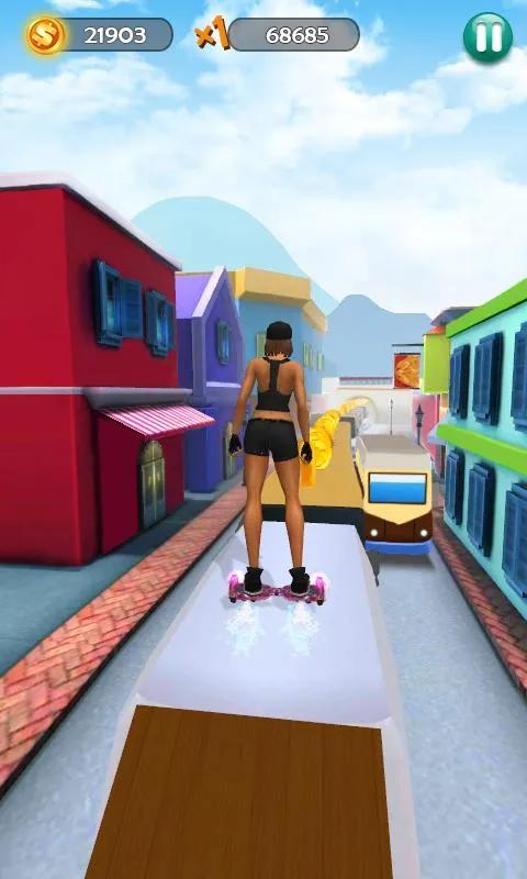 Hoverboard Surfers 3D | Indus Appstore | Screenshot