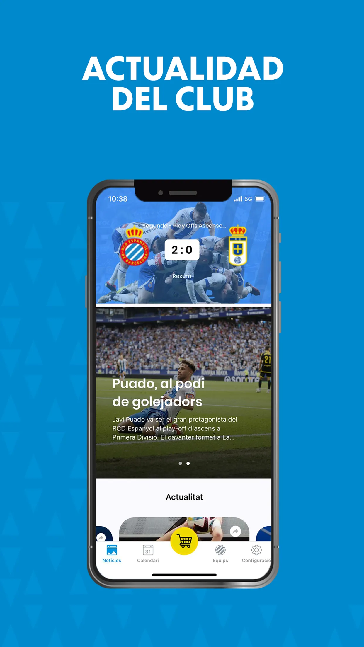 RCD Espanyol de Barcelona | Indus Appstore | Screenshot