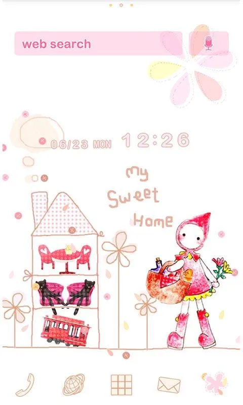 Simple Theme-My Sweet Home- | Indus Appstore | Screenshot