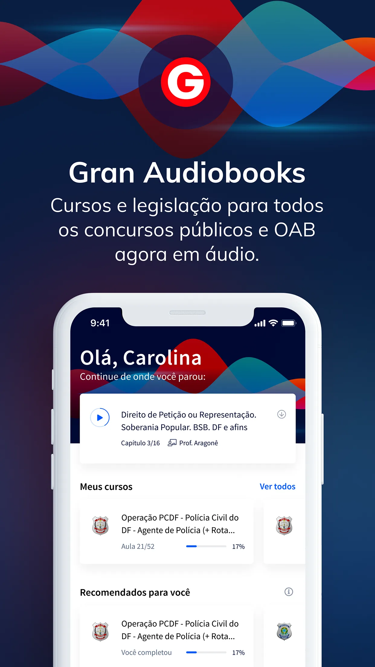 Gran Audiobooks | Concursos | Indus Appstore | Screenshot