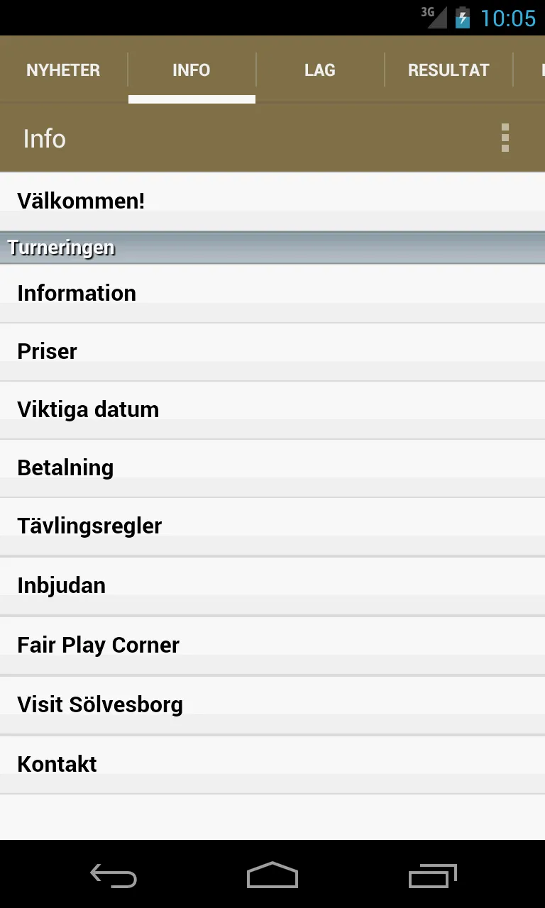 Sölvesborgscupen | Indus Appstore | Screenshot