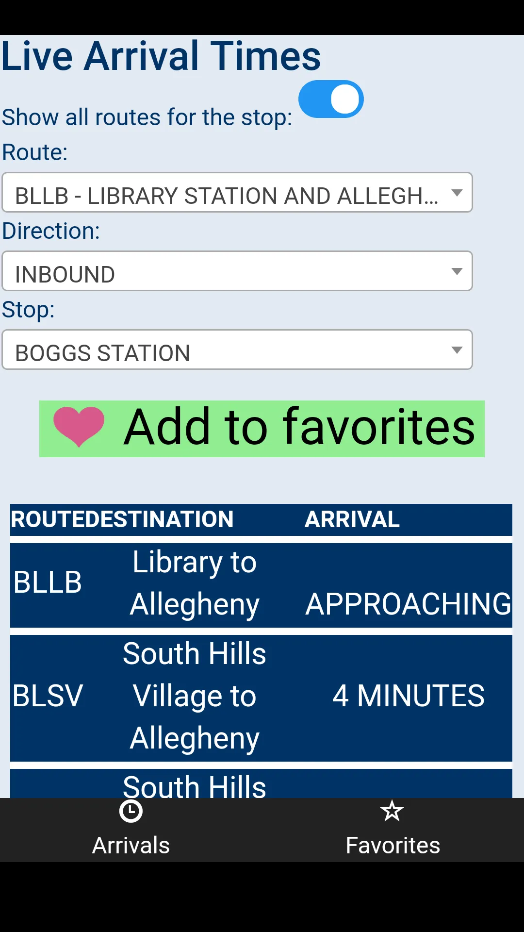 Pittsburgh Port Authority Bus  | Indus Appstore | Screenshot