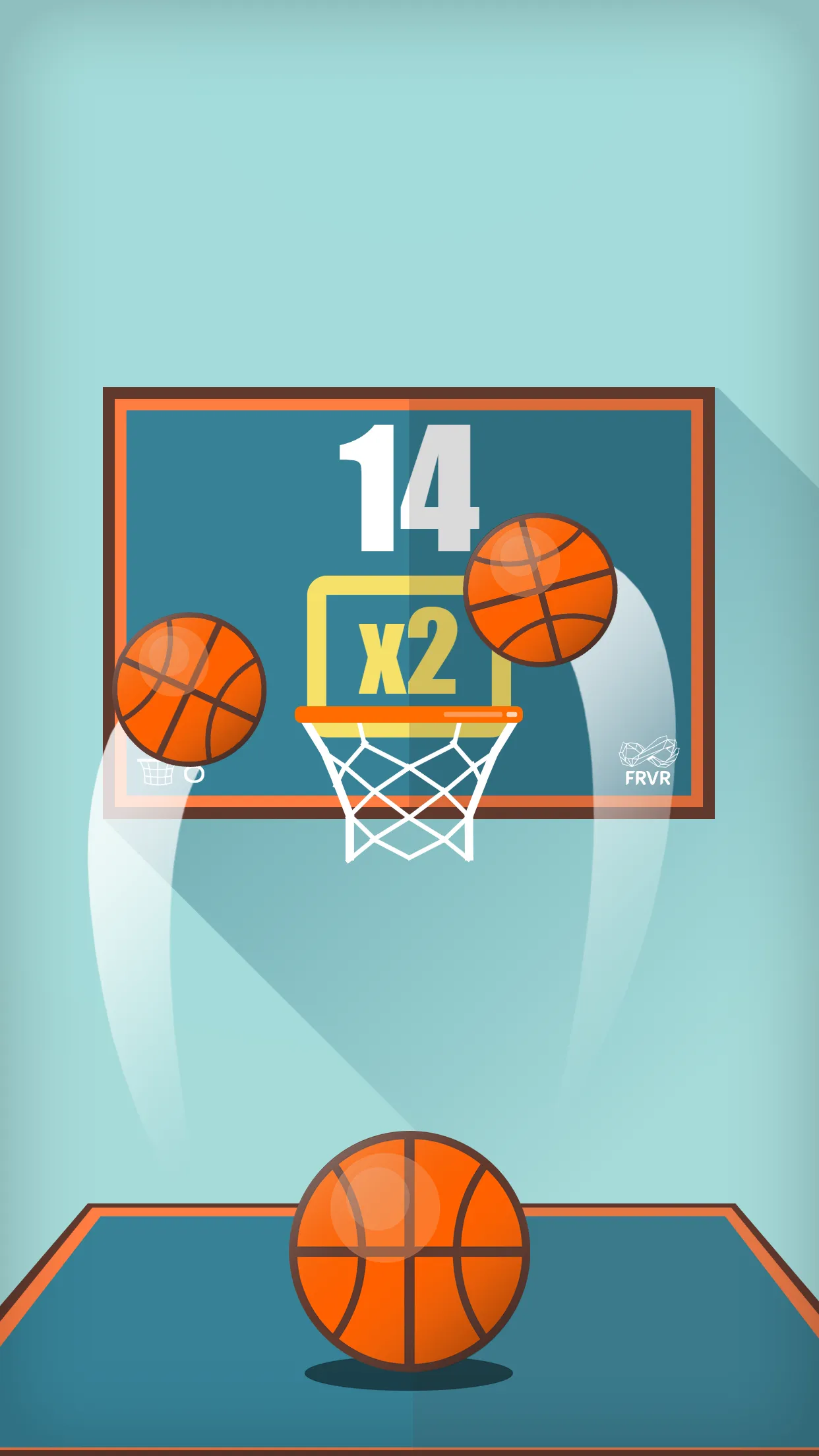 Basketball FRVR - Dunk Shoot | Indus Appstore | Screenshot