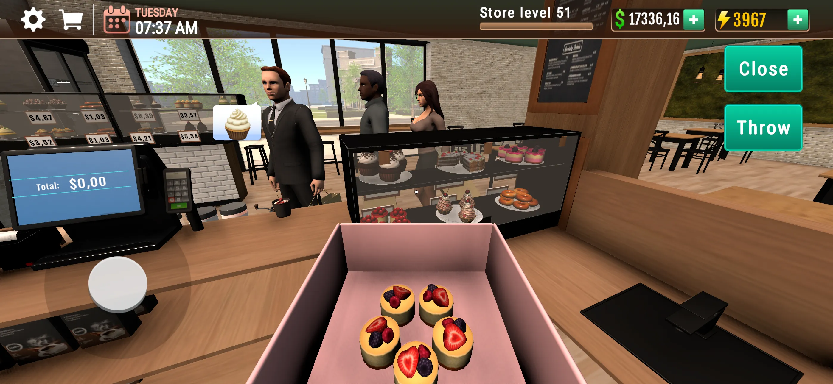 Coffee Shop Simulator 3D Cafe | Indus Appstore | Screenshot