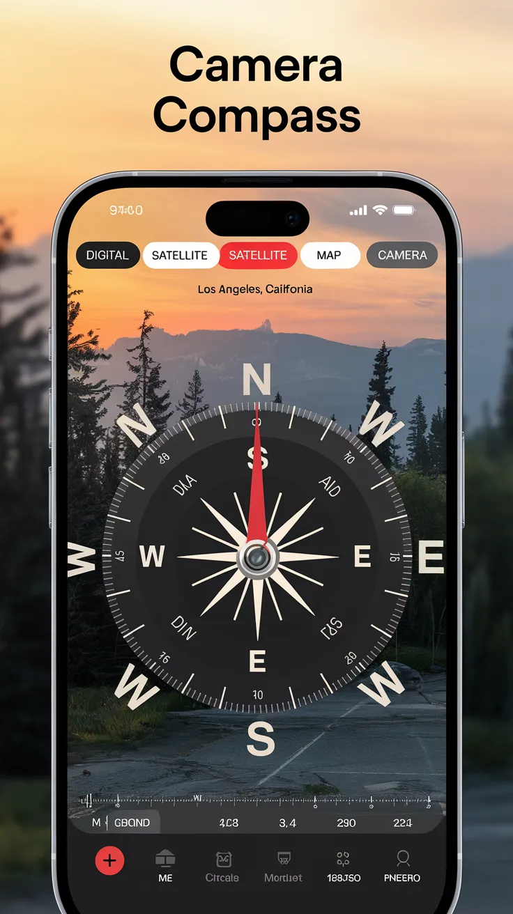 Qibla Compass: Digital Compass | Indus Appstore | Screenshot