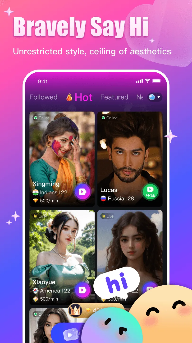 mogo - video chat | Indus Appstore | Screenshot