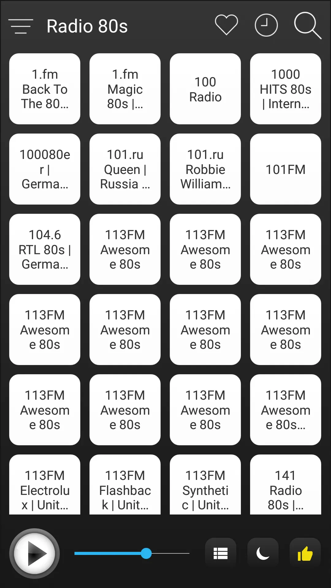 80s Radio FM AM Music | Indus Appstore | Screenshot