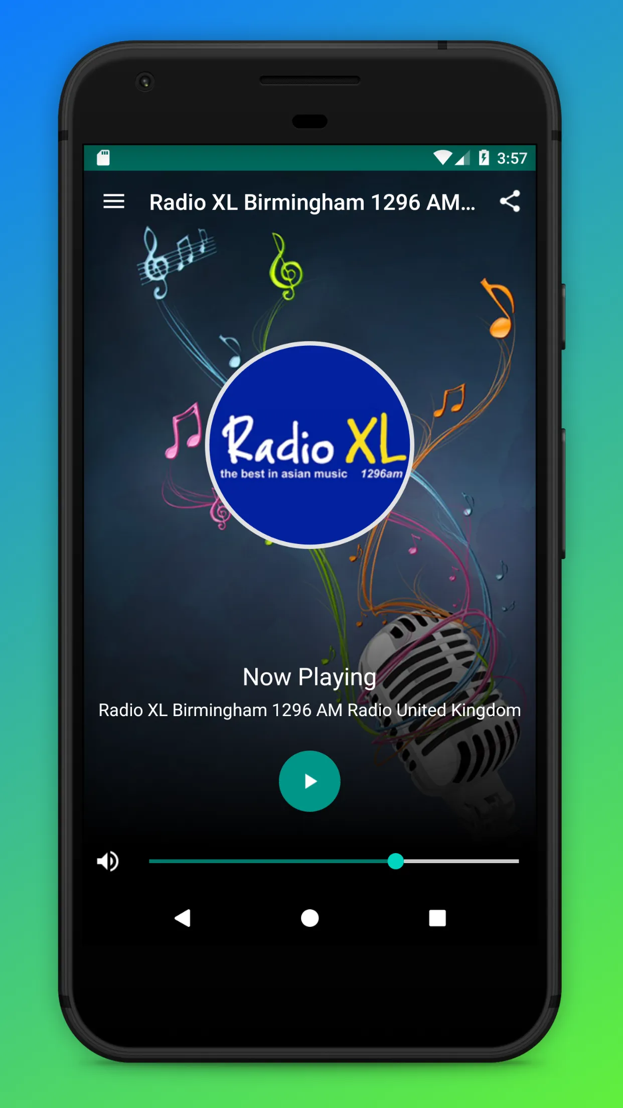 Radio XL 1296 AM birmingham UK | Indus Appstore | Screenshot