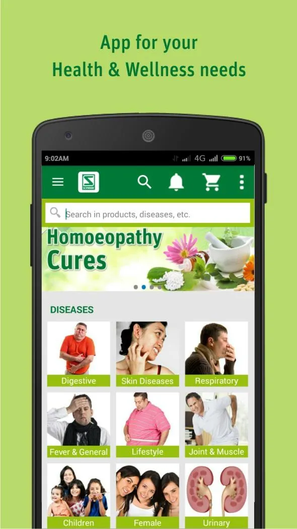 Schwabe India - Homeopathy | Indus Appstore | Screenshot