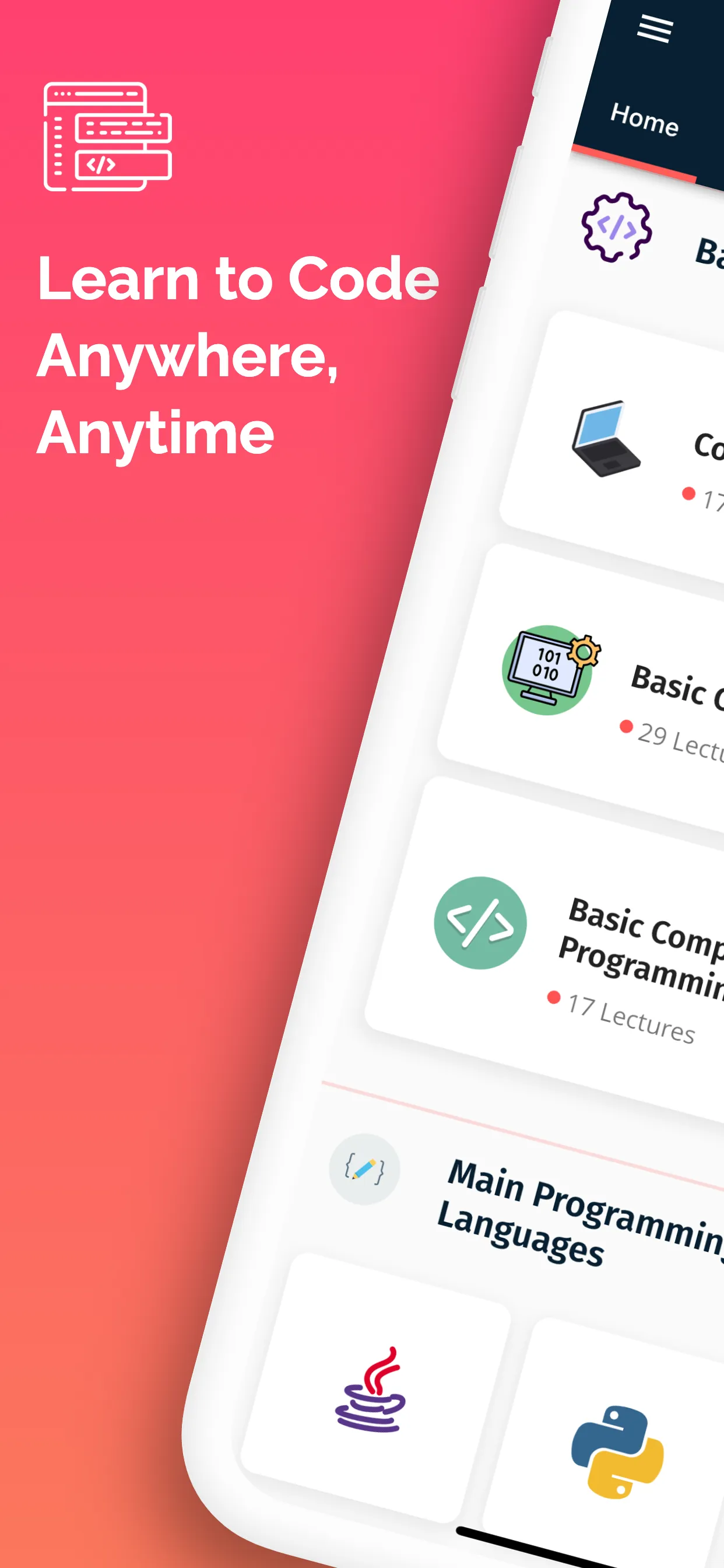 Learn Coding Offline - CodeHut | Indus Appstore | Screenshot