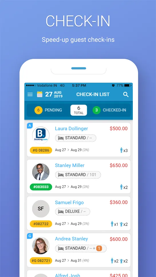 Hotelogix Mobile Hotel PMS | Indus Appstore | Screenshot