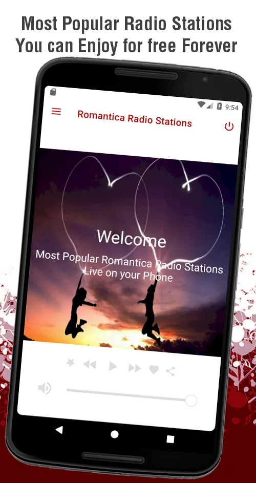 Romantica Radio Stations | Indus Appstore | Screenshot