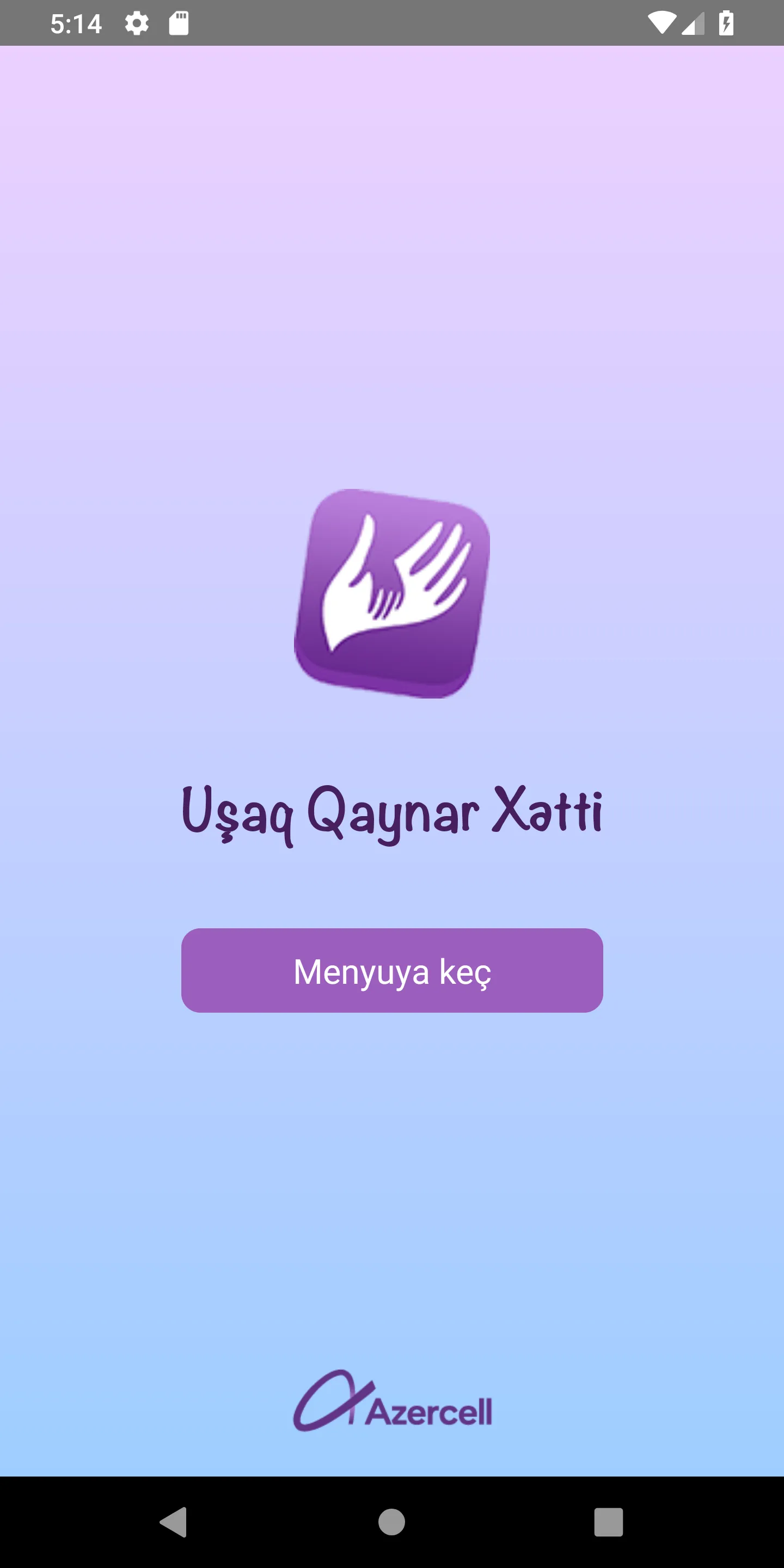 Uşaq Qaynar Xətti | Indus Appstore | Screenshot