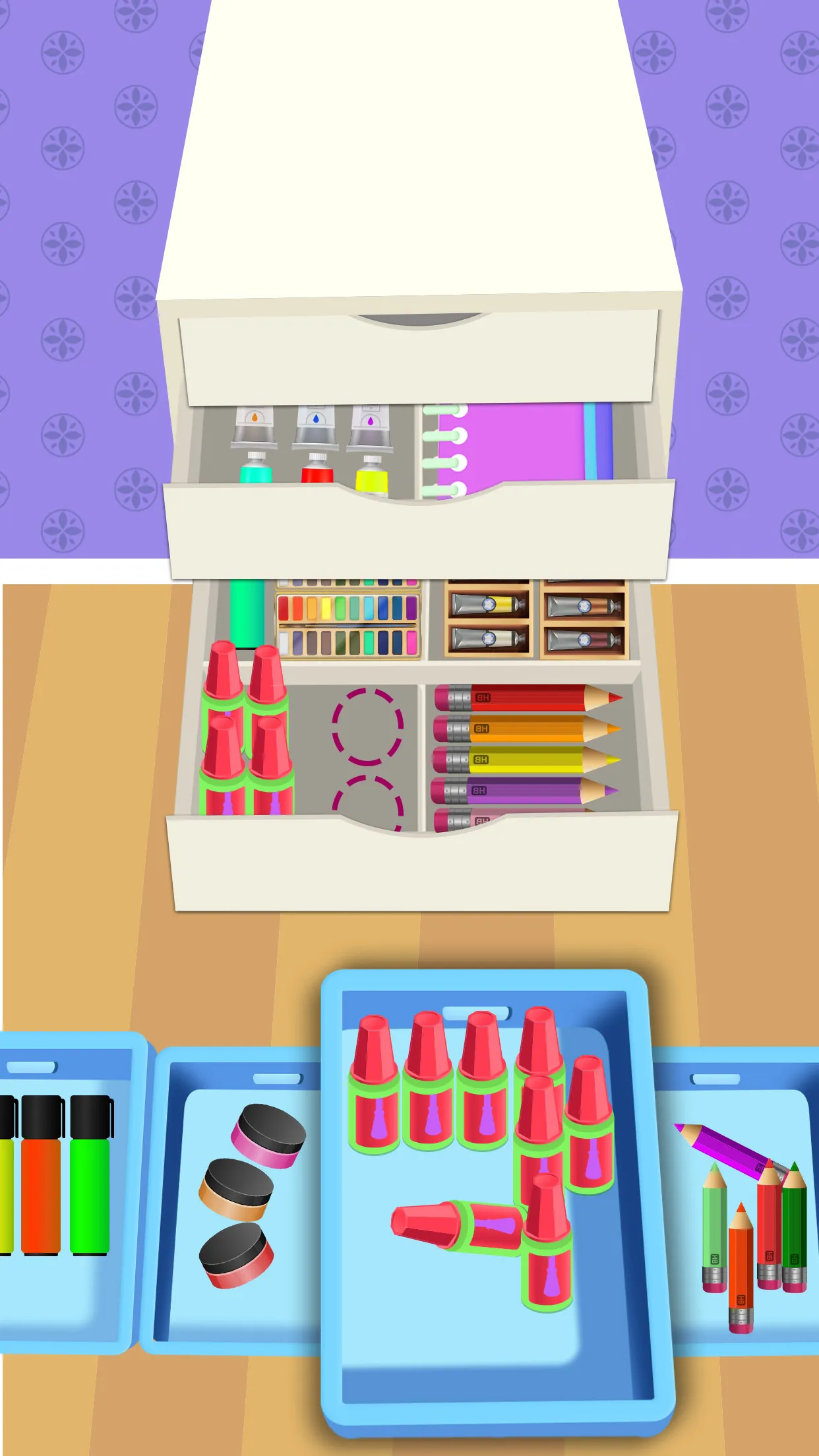 Stationery Organizer Game | Indus Appstore | Screenshot