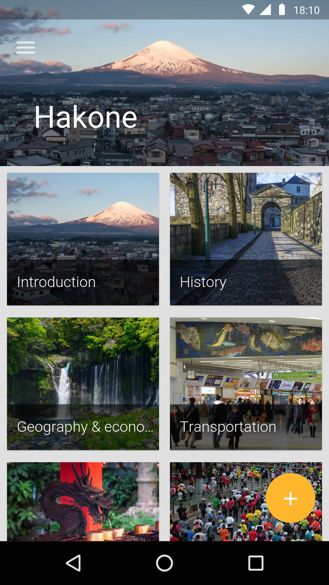 Hakone Travel Guide | Indus Appstore | Screenshot