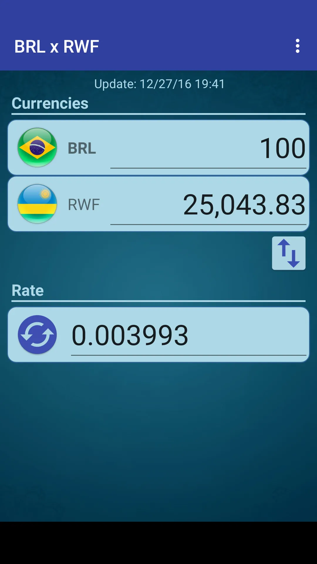 Brazil Real x Rwanda Franc | Indus Appstore | Screenshot