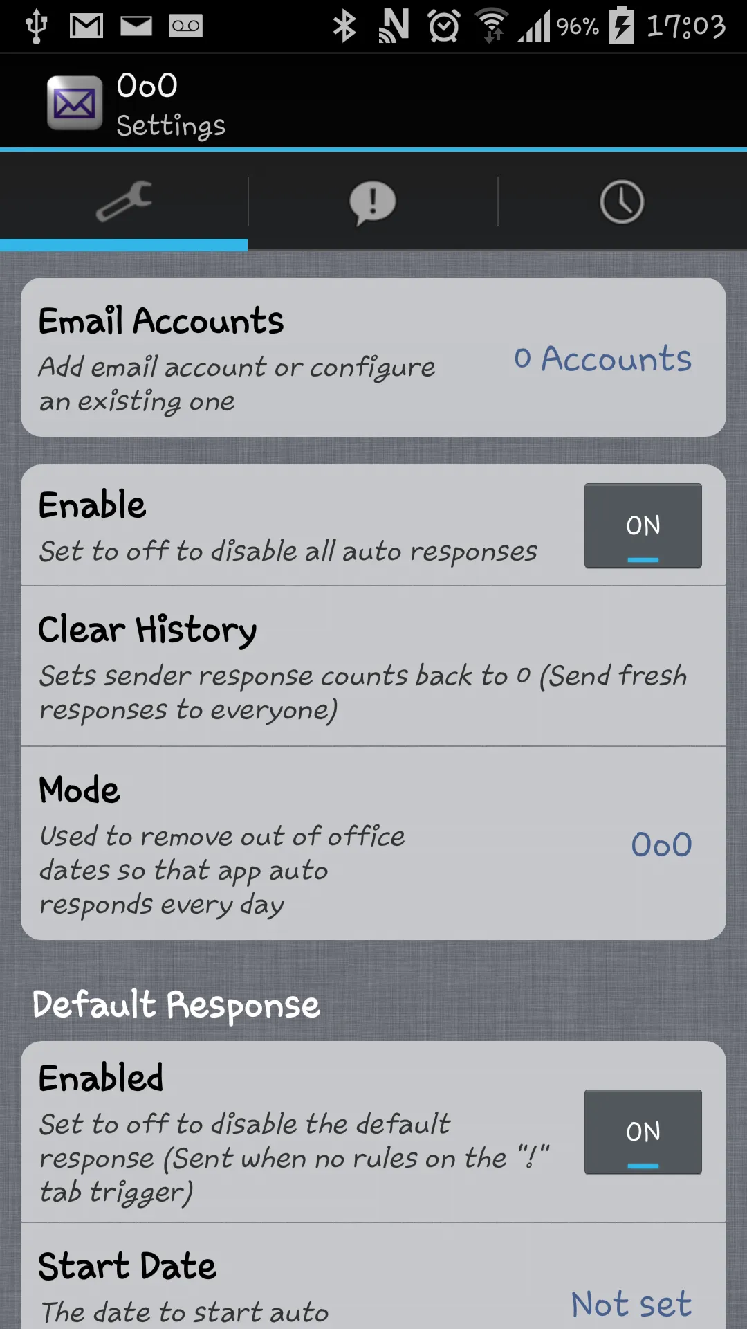 Email AutoReply OoO Lite | Indus Appstore | Screenshot