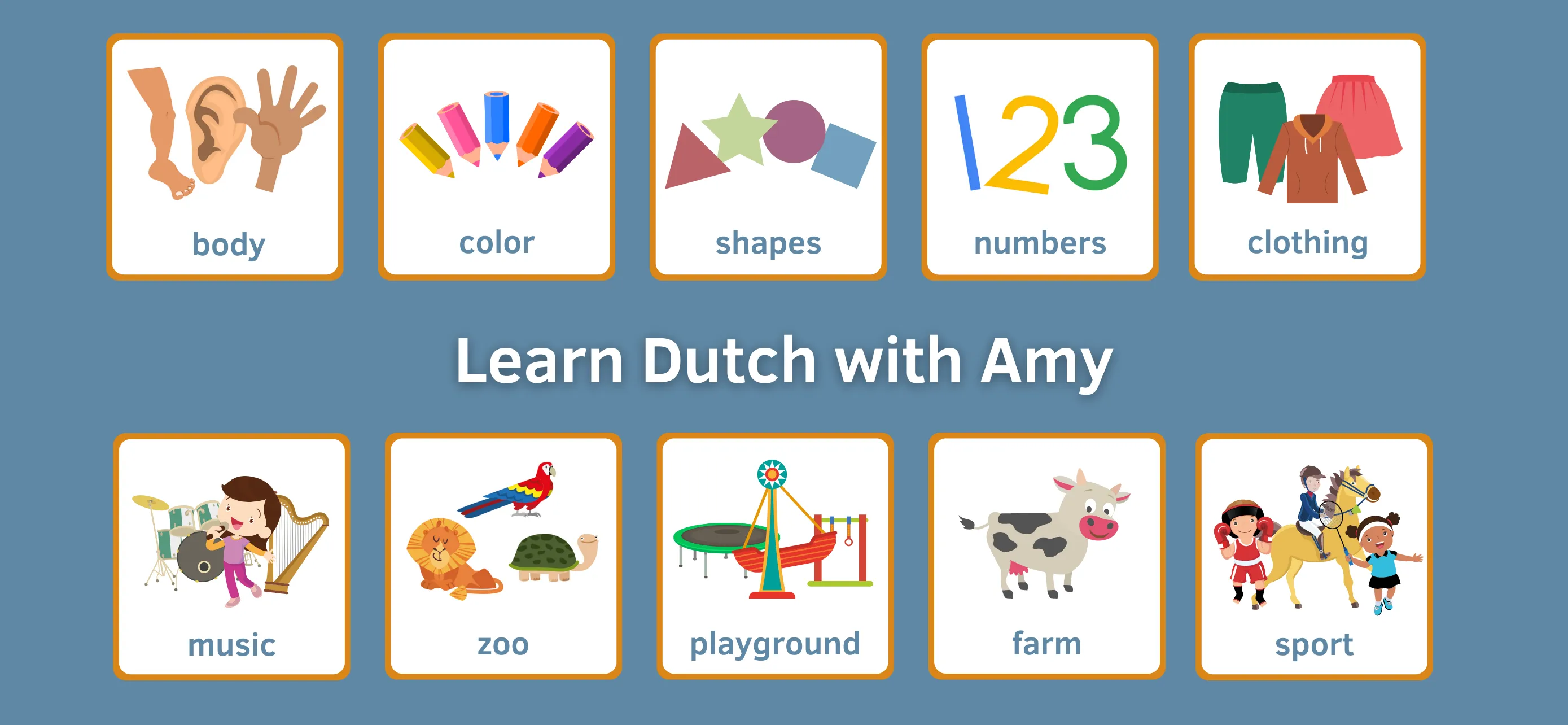 Learn Dutch With Amy for Kids | Indus Appstore | Screenshot