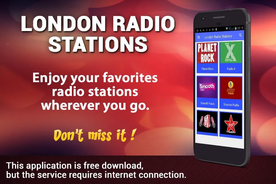 London Radio Stations | Indus Appstore | Screenshot