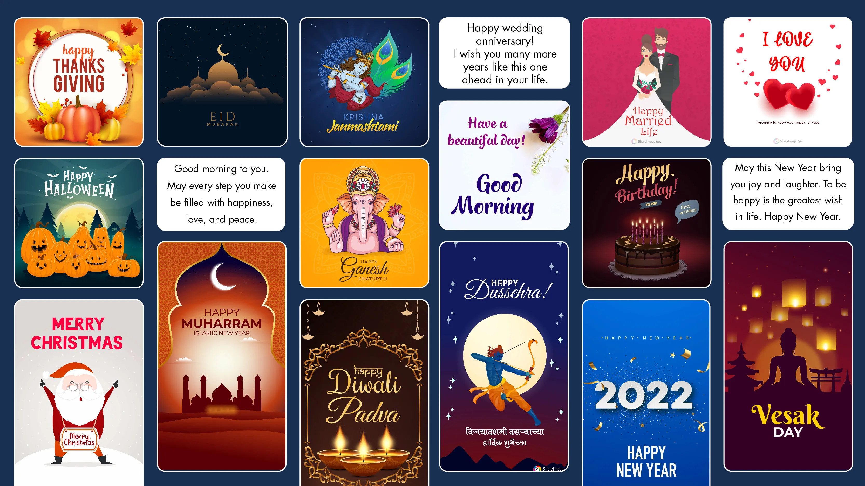 All Festival and Daily Wishes | Indus Appstore | Screenshot