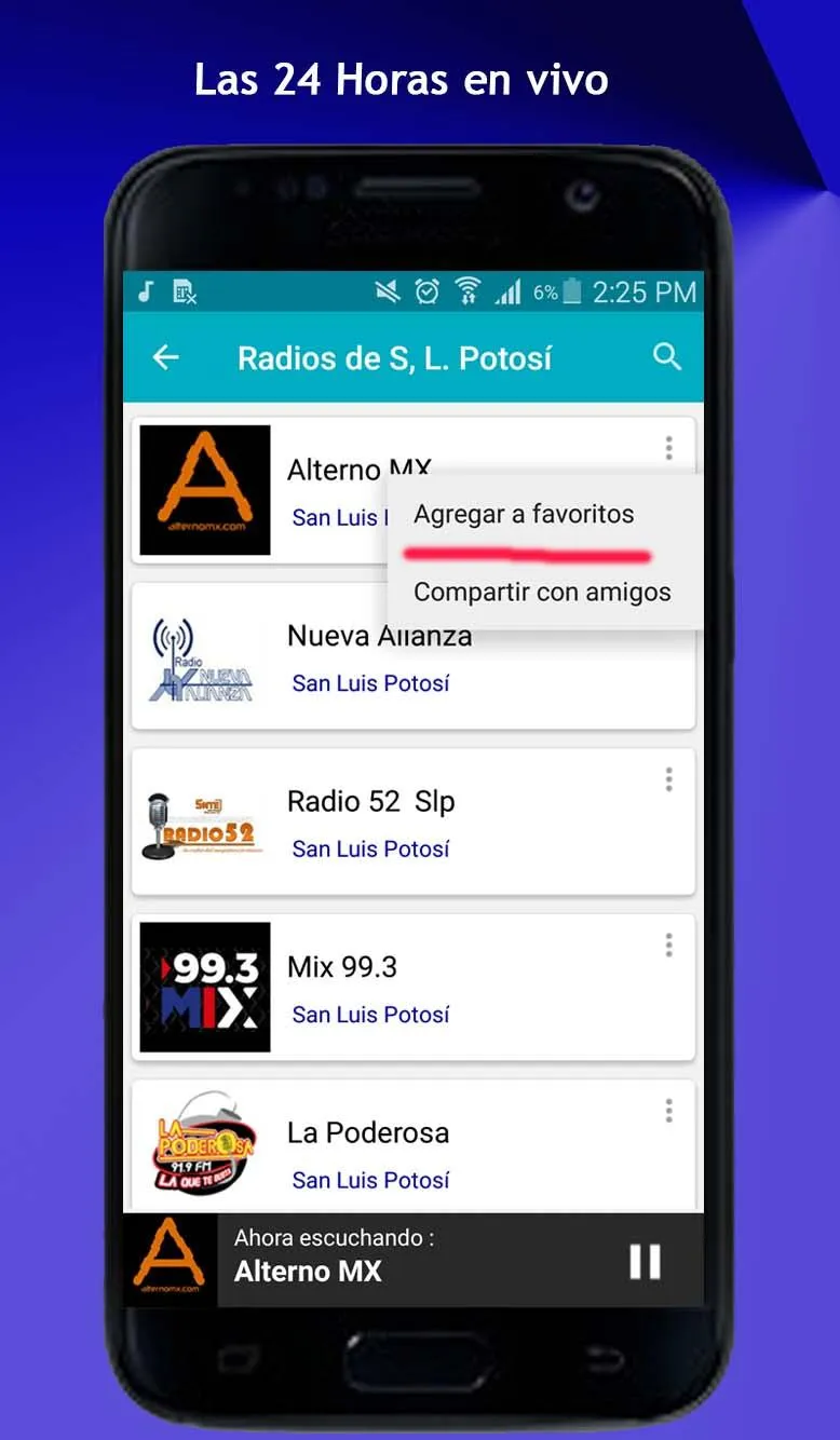 Radios de San Luis Potosi | Indus Appstore | Screenshot