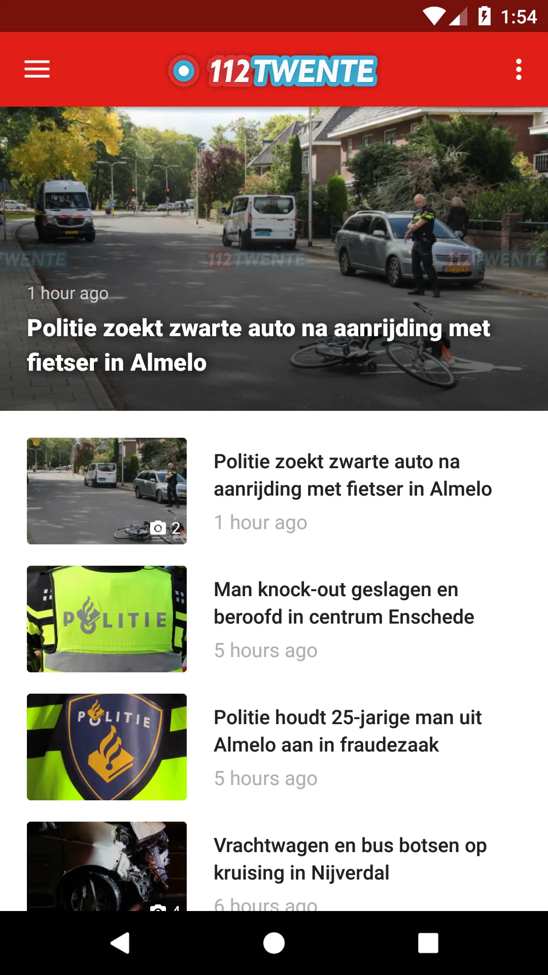 112Twente - News from Twente | Indus Appstore | Screenshot